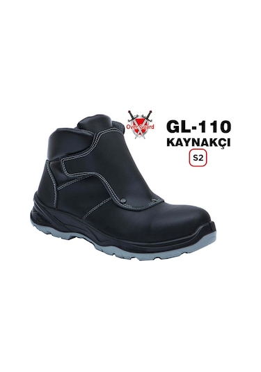 Gl110 S2 Kompozit Burunlu Kaynakçı İş Botu Siyah