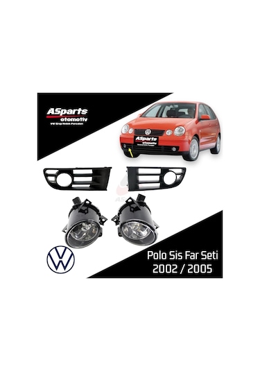 Volkswagen Polo (9n Kasa) Sis Far Seti 2002 - 2005 6q1198700