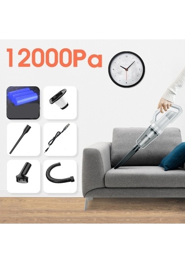 Wondernest Yükseltme Yüksek Süpürge Sones Kablosuz Ev Emiş Elektrikli El Dilsiz Bölüm Araba 3 11.1v Mc Std