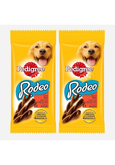 Pedigree Rodeo Biftekli Köpek Ödül Maması 70 Gr 2 Adet