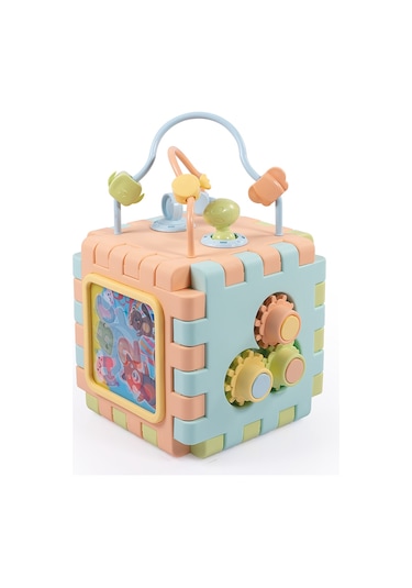 Dolu Oyuncak 2 İn 1 Eğitici Küp Ve Puzzle 5192