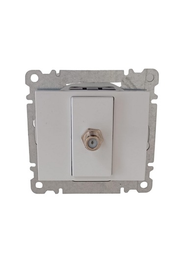 Makel Krb 57 001 280 Karea F Konnektör Modül+kapak L Beyaz