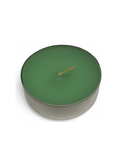 Tealight Bergamot 6 Lı Mum Yeşil