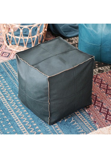 Suntek Boho Fas Puf Örtüsü Tabure Depolama Osmanlı Odası