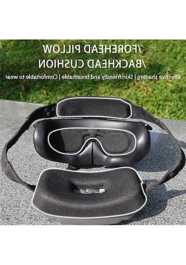 Moly Avata 2 Göz Koruyucu 3 Lens Kapak Forehead Pillow & Destekli, Ergonomik, Kolay Nefes Alım, Lens Koruma