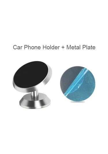 Untoom Untoom Evrensel Mıknatıslı Araç Telefon Tutucu İphone X Xs Max Samsung İçingümüş GÜMÜŞ