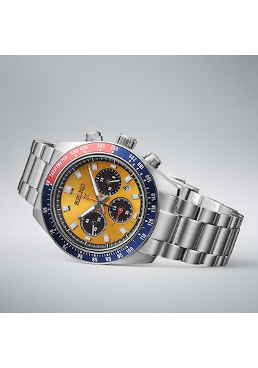 Seiko Prospex Pogue Speedtimer 1969 Reissue Solar Erkek Kol Saati Metalik