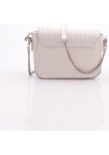 Dgn 3009-2168 Kadin Zincirli Omuz Askili Çanta 3009-2168-R0198 Beyaz