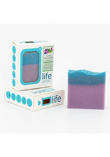 Olife Soap Doğal El Yapımı Menekşe Kokulu Sabunu 3 x 100 G