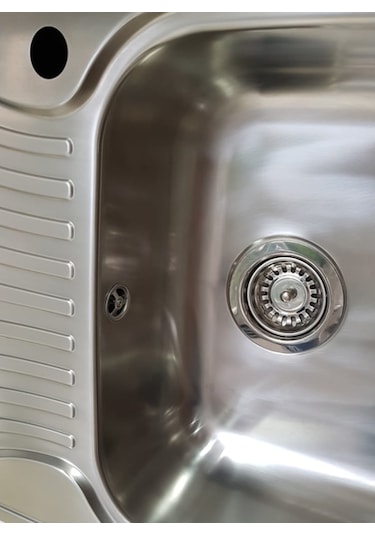 Teka Evye Sifonu Taşmalıklı Büyük Kafalı Gümüş