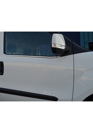 Fiat Doblo Krom Cam Çıtası 4 Parça 2010-2015 Paslanmaz Çelik N11.5784