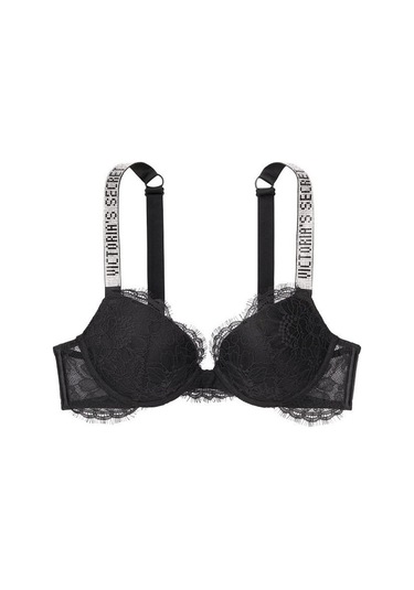 Victoria'S Secret Push-Up Shine Strap Dantelli Sütyen
