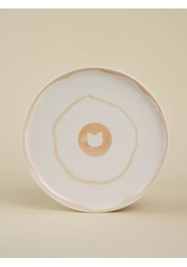 Sl Home Servis Tabakları Porselen "gato" Çap 28 Cm 252644215 Beyaz