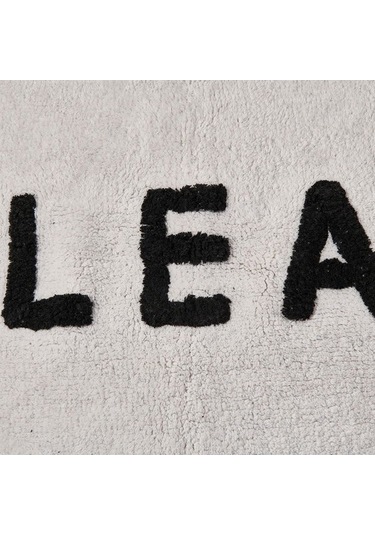 Evidea Soft Clean Tufting Banyo Paspası - Beyaz - 60x90 Cm Beyaz