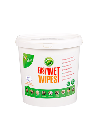 Vebox Easy Wet Wipes Kova Islak Mendil Fantastik Bublle Kokulu Ek