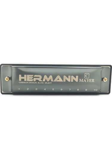 Hermann Mayer Hm10c Dark Harmonica - Domajör Mızıka