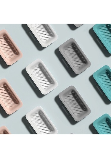 Dancemonkey Geri Çekilebilir Drenaj Rafı, Pratik Lavabo Aksesuarı, Gri, Mutfak Dekorasyonu Gri