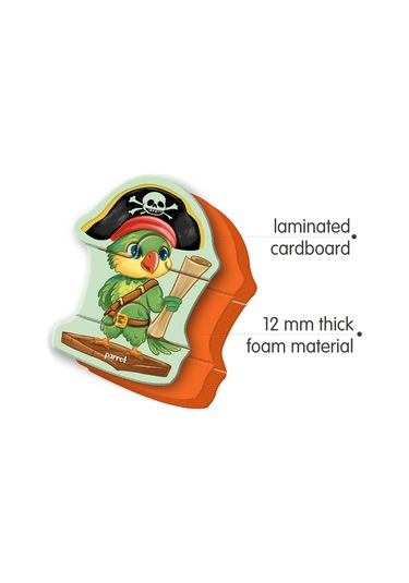 Puedo Puffy Puzzle Safari Animals