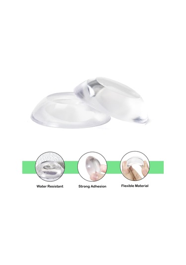 Dofolink Cam Kapı Duvarı Koruyucu, Silikon Tampon, Gürültü Azaltıcı, 6 Adet Şeffaf Çarpma Emici Diğer