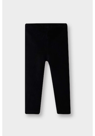 Defacto Kız Bebek Düz Paça Fitilli Kadife Tayt Y1083a225wnbk81 Siyah