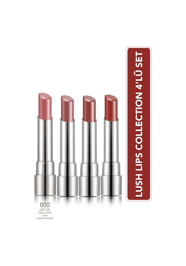 Lush Lips Collection 4'lü Makyaj Seti SET185