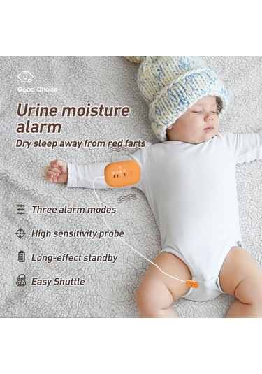 Konesam Cy-999 Bebek Islaklık Alarmı: 3 Modlu, Şarj Edilebilir, Manyetik Ve Klipsli Beyaz