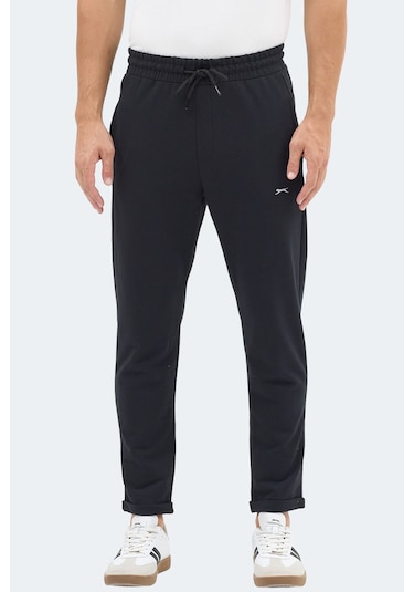 Slazenger Madoc Erkek Siyah Eşofman Altı Siyah