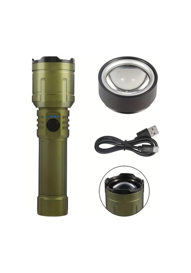 Xuweiwei 1 Adet Fx 2503 Green Güçlü Lüminesan Saf Alüminyum Alaşımlı El Feneri 5000mah Büyük Kapasite Odaklanabilir Taşınabilir Usb Elektronik Işık Ters Şarj Araç Bakımı Acil Durum Hayatta Kalma Ev Dekorasyonu Açık Hava Ekipmanı Altın Xuweiwei 1 Adet Fx 2503 Green Güçlü Lüminesan Saf Alüminyum Alaşımlı El Feneri 5000mah Büyük Kapasite Odaklanabilir Taşınabilir Usb Elektronik Işık Ters Şarj Araç Bakımı Acil Durum Hayatta Kalma Ev Dekorasyonu Açık Hava Ekipmanı Altın