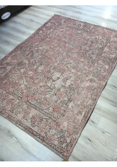 Türkmen Halı Vintage Mood 3201A Lila 80X300 Cm Kilim