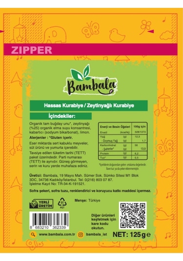 Bisküvi Atıştırmalık Paketi Bebegrissini, Hassaskurabiye Ve Pötibebe