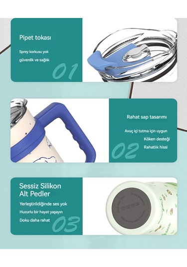 1200ml Paslanmaz Çelik Termos Bardak-mavi 02