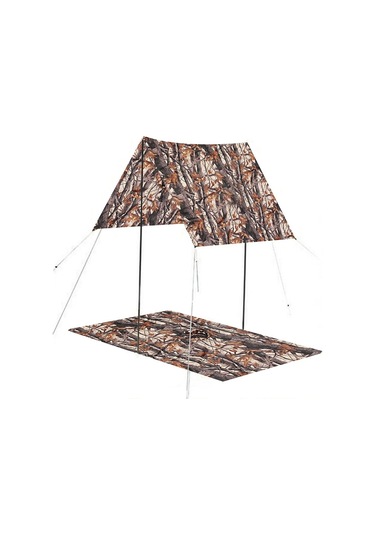 Sones 3'ü 1 Arada Açık Hava Taşınabilir Çok İşlevli Kamuflaj Sırt Çantası Yağmurluk Çok Renkli