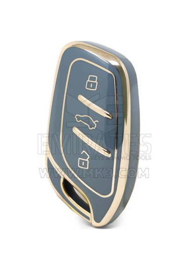 Lüx Mg Hs Gt Zs Ev Zx Mg5 Mg6 Roewe Rx3 Rx5 I5 Erx5 I6 I5 Nano Anahtar Kılıfı Gri Gold Renk