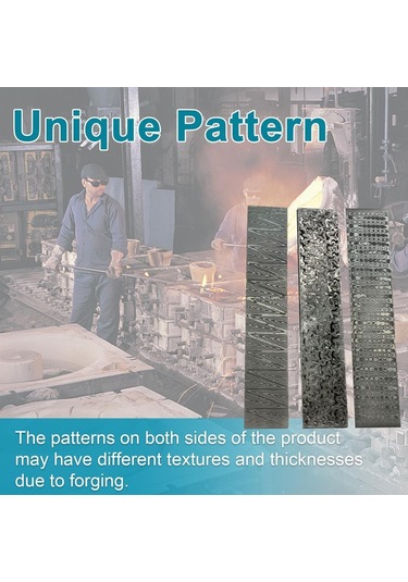 Şam Çelik Kütük Desenli Çelik Kesici Yapımı Söndürülmüş Pürüzsüzleştirilmiş Lightnings Pattern