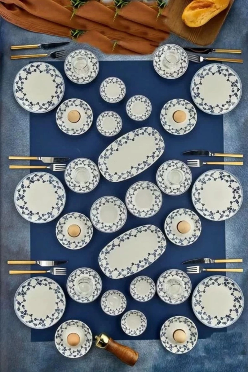 Cooker Ckr4210 Kahvaltı Takımı 34 Parça Çok Renkli