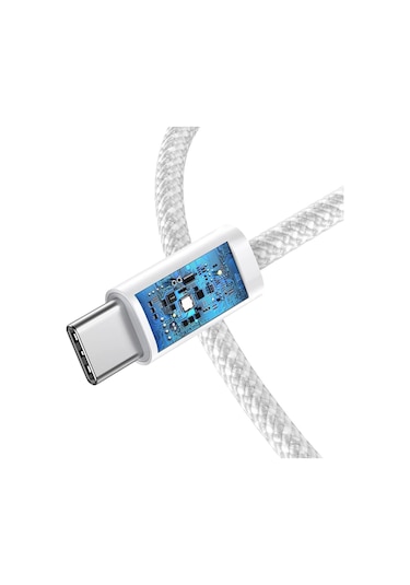 Buff BL74 Örgülü Type-C to Type-C 60W 1.2M Data ve Şarj Kablosu