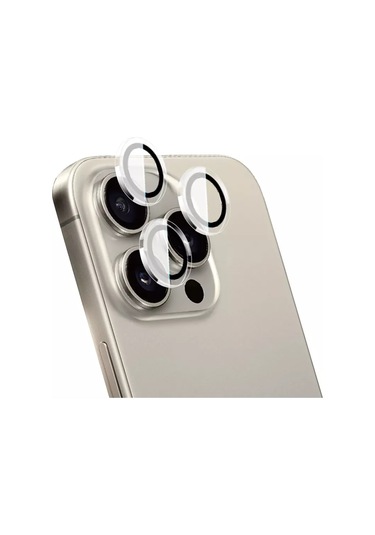 Wiwu Koruyucu Lensler iPhone Uyumlu 16 Pro Max 2'si 1 Arada Şeffaf Lensler + Cam 249475522