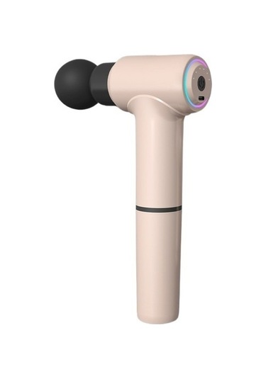 Mini Usb Şarjlı Fascial Masaj Tabancası - Kas Gevşetici Boyun Masaj Aleti 4143 Açık Pembe