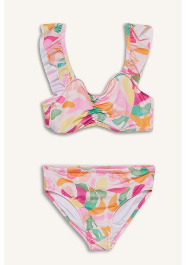 Defacto Kız Çocuk Desenli Bikini Takımı E4974a825hspn179 Pembe Defacto Kız Çocuk Desenli Bikini Takımı E4974a825hspn179 Pembe