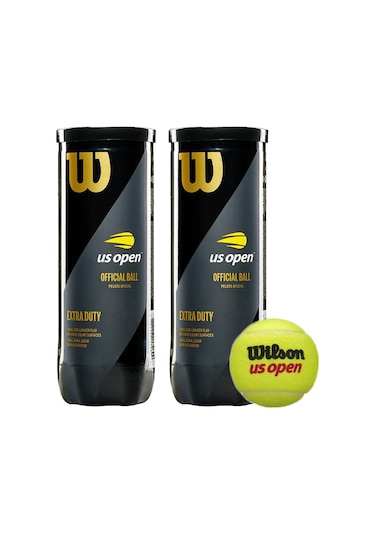 2 Kutu Wilson Us Open Tenis Topu Vakum Ambalajda Wrt106200
