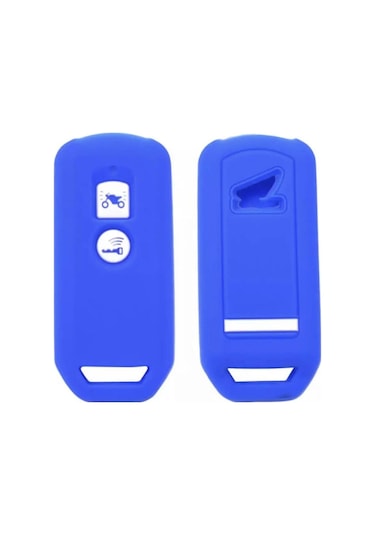 Honda PCX X-ADV Forza 250 Africa Twin Silikon Anahtar Kılıfı Mavi