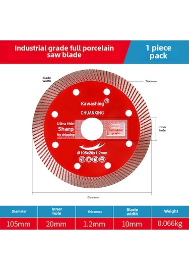 Youmex Seramik, Mermer, Camseramik Kesici: Ultra İnce, Kırılma Olmadan, Profesyonel Açıp Taşlama Makinesi Bıçağı Kuru Kesim Uyumlu