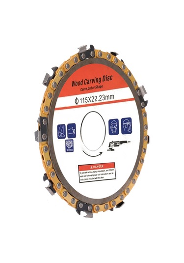 Xiyyadms 115mm Çelik Ahşap Kazıma Diski - 8 Dişli, Dayanıklı, Açı Grinder Uyumlu, Kesme Ve Şekillendirme İçin