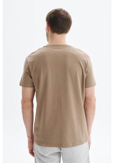 Arma Erkek Regular Fit Basic Süprem Bisiklet Yaka Tişört Y29344472002 Gri-bej G8 Gri