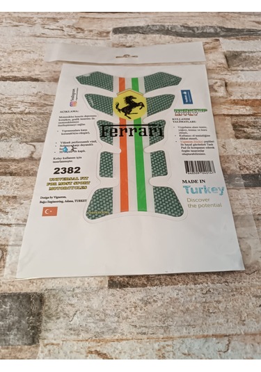 Ferrari Tankpad Yeşil