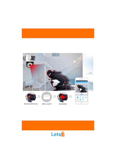 8mp Ultra Hd Çift Lensli Dış Mekan Wi Fi Kamera