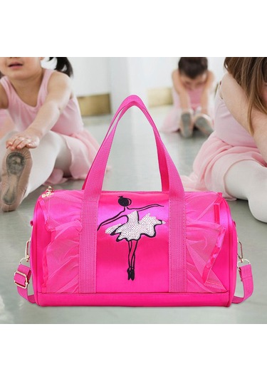 Suntek Seyahat Dans Sporları Için Çocuklar Bale Çantası D