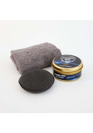 Cartron Seramik Wax+uygulama Süngeri+mikrfiber Bez