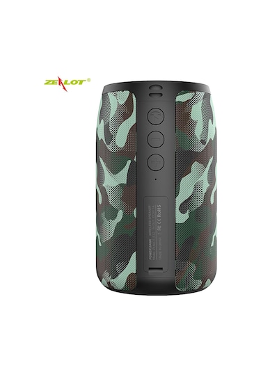 Springsun Zealot S32 Taşınabilir Kablosuz Bluetooth Hoparlör 5w Subwoofer Açık Hava Ses Kutusu
