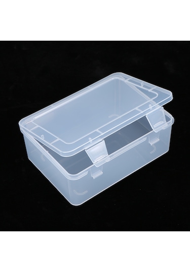 Padalink Pp Materyal Şeffaf Dikdörtgen Kutu, Sağlam Kapaklı, Kalınlaşmış, Parça Araç Eleman Saklama Kutusu Syc-555 Diğer